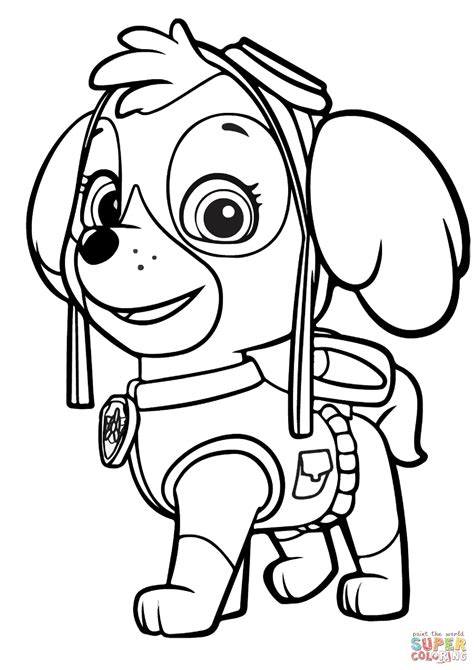 skye coloring page|skye pictures from paw patrol.